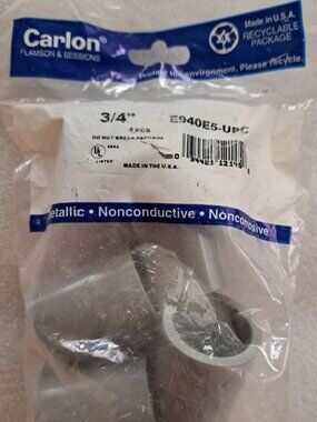 CARLON 5-Pack 3/4 PVC Coupling